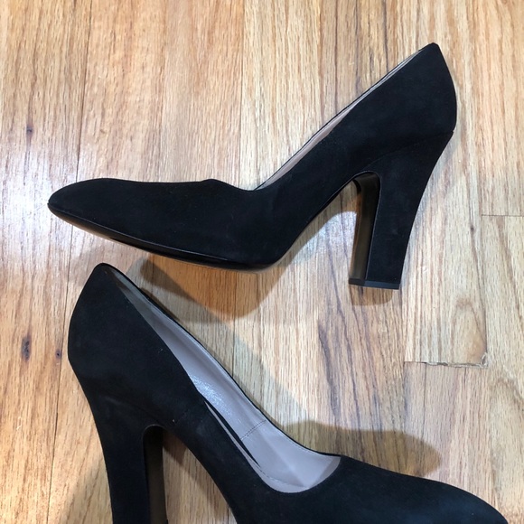 Brand new black suede miu miu heels - Picture 3 of 11